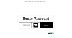 Desktop Screenshot of humisvineyard.com